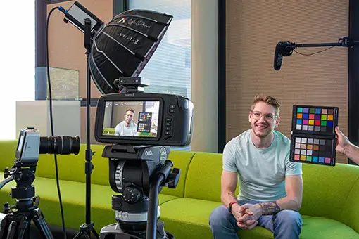 MoClip Interview Dreh