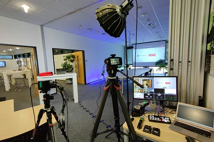 Livestream Aufbau Veranstaltung