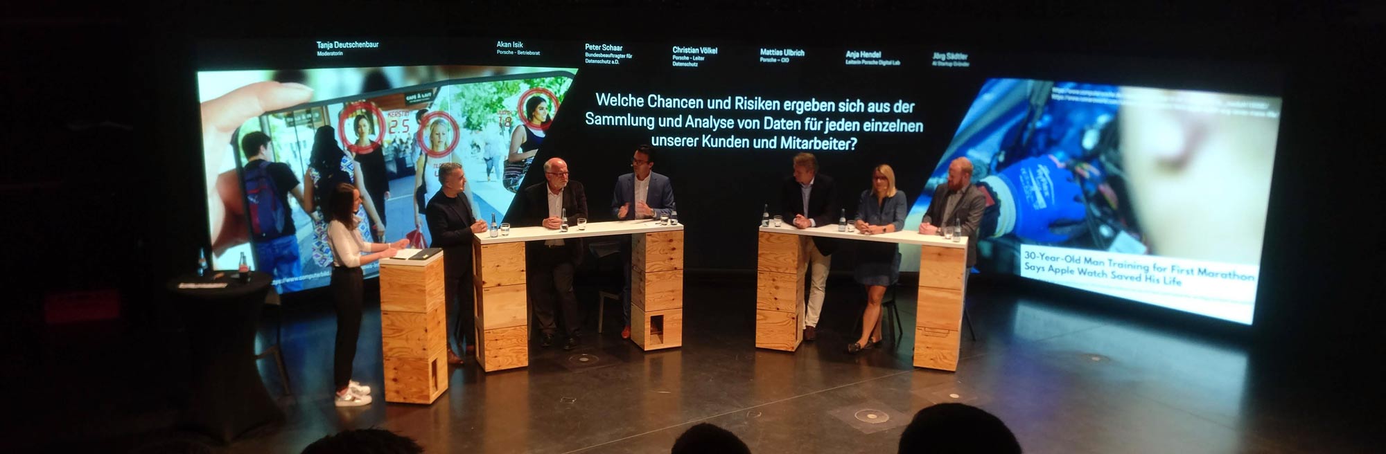 Aufzeichnung von Podiumsdiskussion