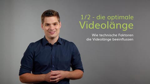 Blogbild: Die optimale Videolänge finden (1/2 - technische Faktoren)