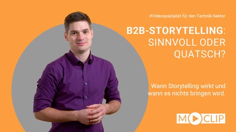 Blogbild: Storytelling als Marketing-Methode: Sinnvoll oder Quatsch?