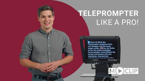 Blogbild: Teleprompter richtig nutzen: Vorbereitung und Texte schreiben
