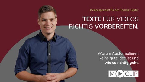 Blogbild: Wie bereite ich Text für Videos vor?
