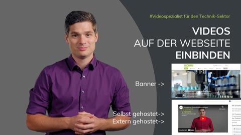 Blogbild: Videos auf der Webseite einbinden