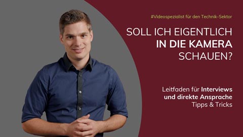 Blogbild: Soll ich in die Kamera schauen?